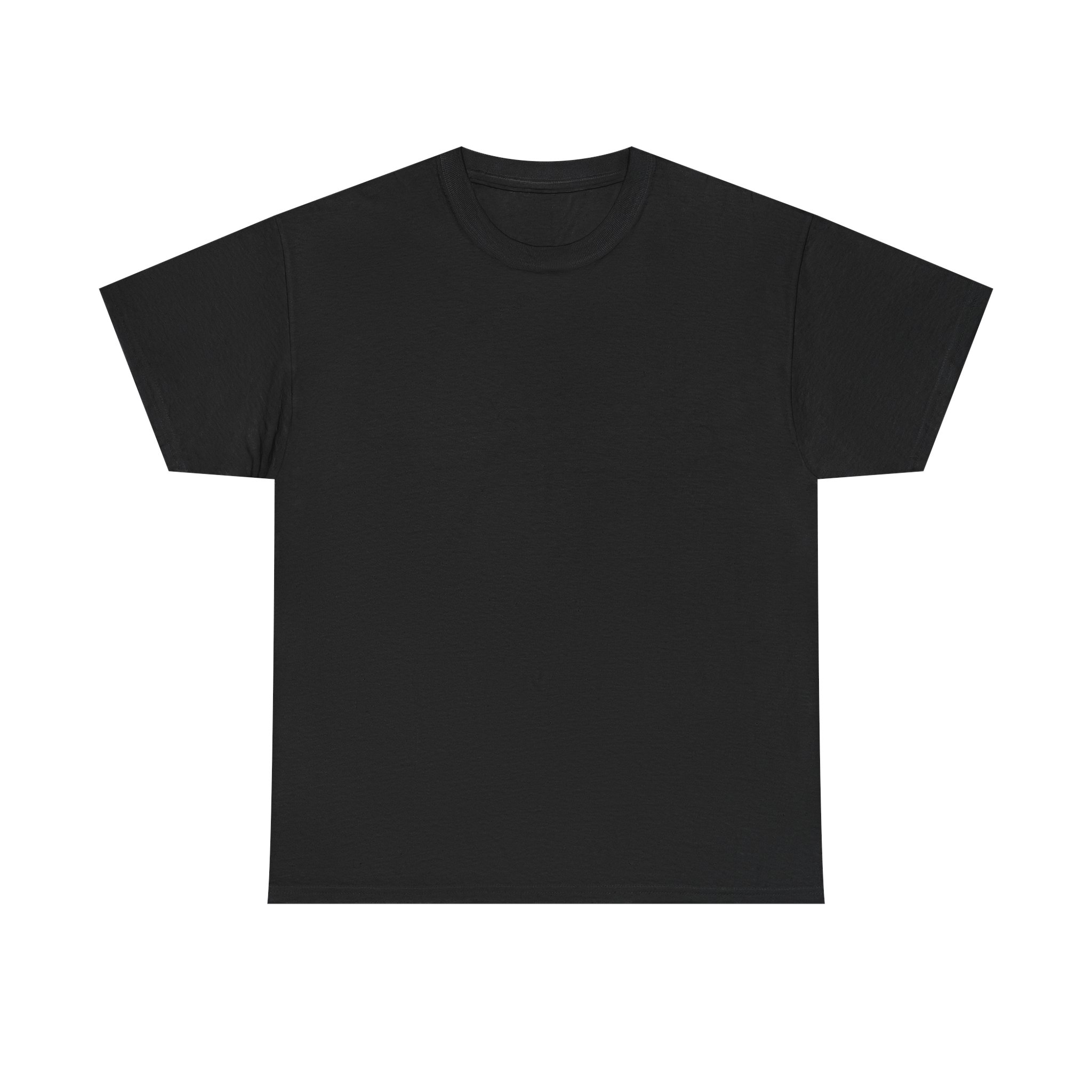 Front mockup of Local No. 001 black tee